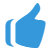 Blue Thunmbs-Up Icon