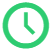 Green Clock Icon